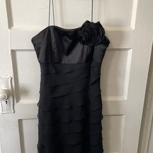 Black dress with rose 🎄🎄